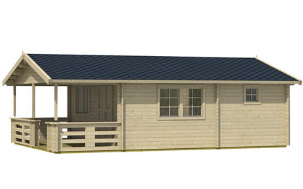 The Tormes Cabin Side View